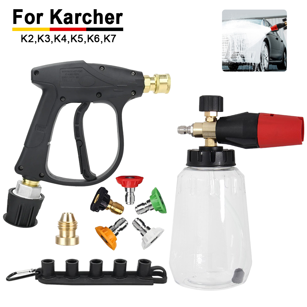 Foam Cannon Car Wash - Kit de lança de espuma de