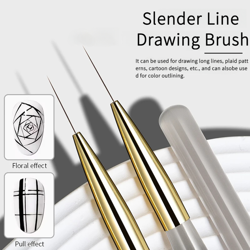 Detailing Brush Set - Conjunto de Pincéis para Nail Art