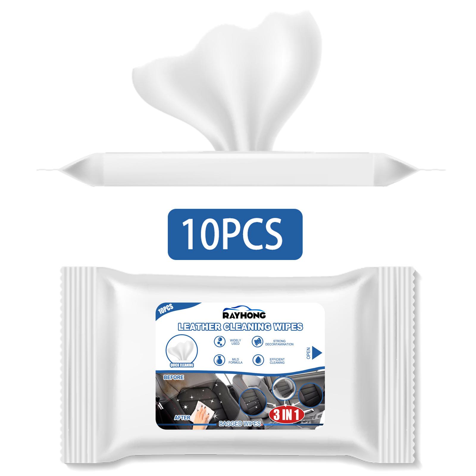 Toalhetes De Limpeza De Couro  - Dirt Brush Interior avaliação e preço