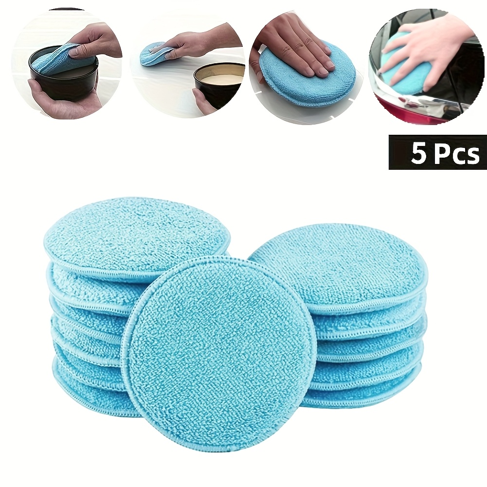 5 Almofadas de Microfibra Ultr - Wax Applicator Pad avaliação e preço