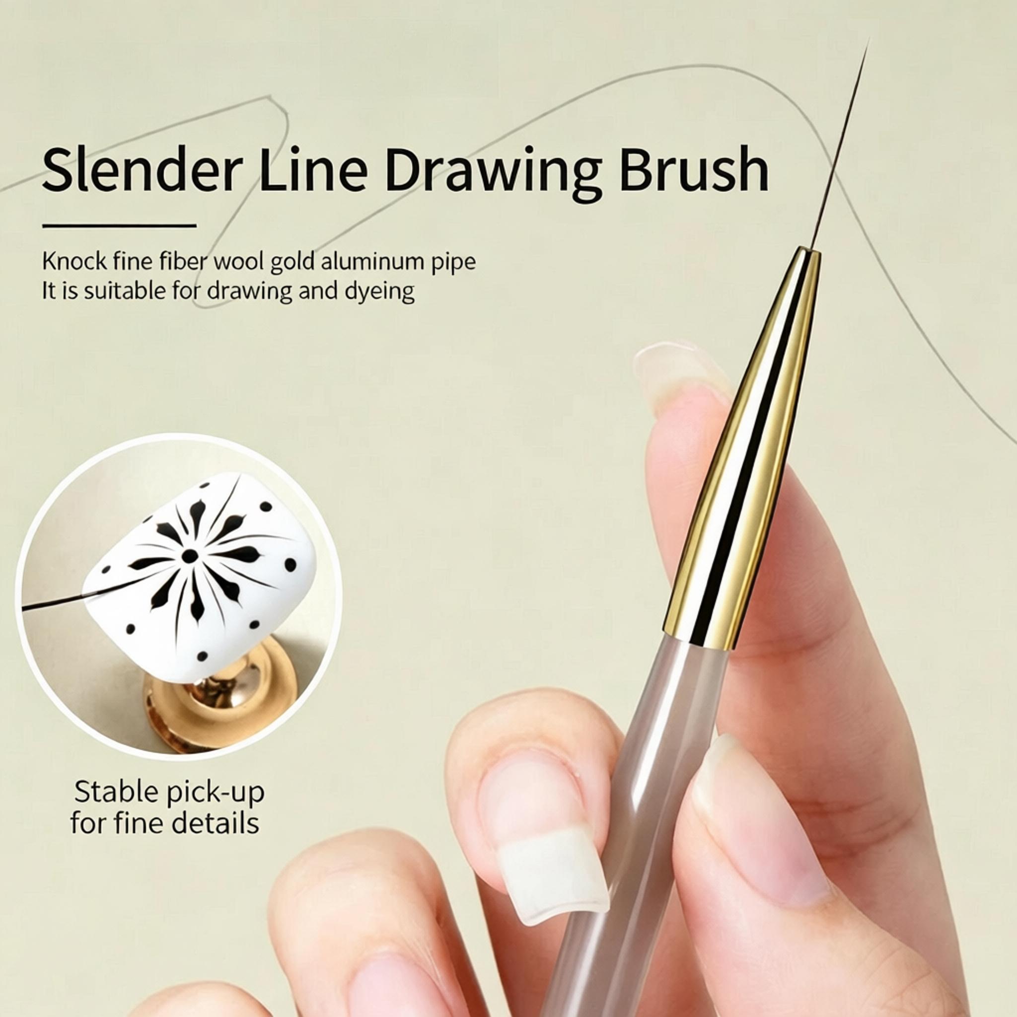 Conjunto de Pincéis para Nail  - Detailing Brush Set avaliação e preço