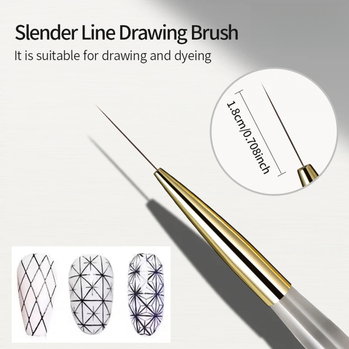 Conjunto de Pincéis para Nail  - Detailing Brush Set avaliação e preço
